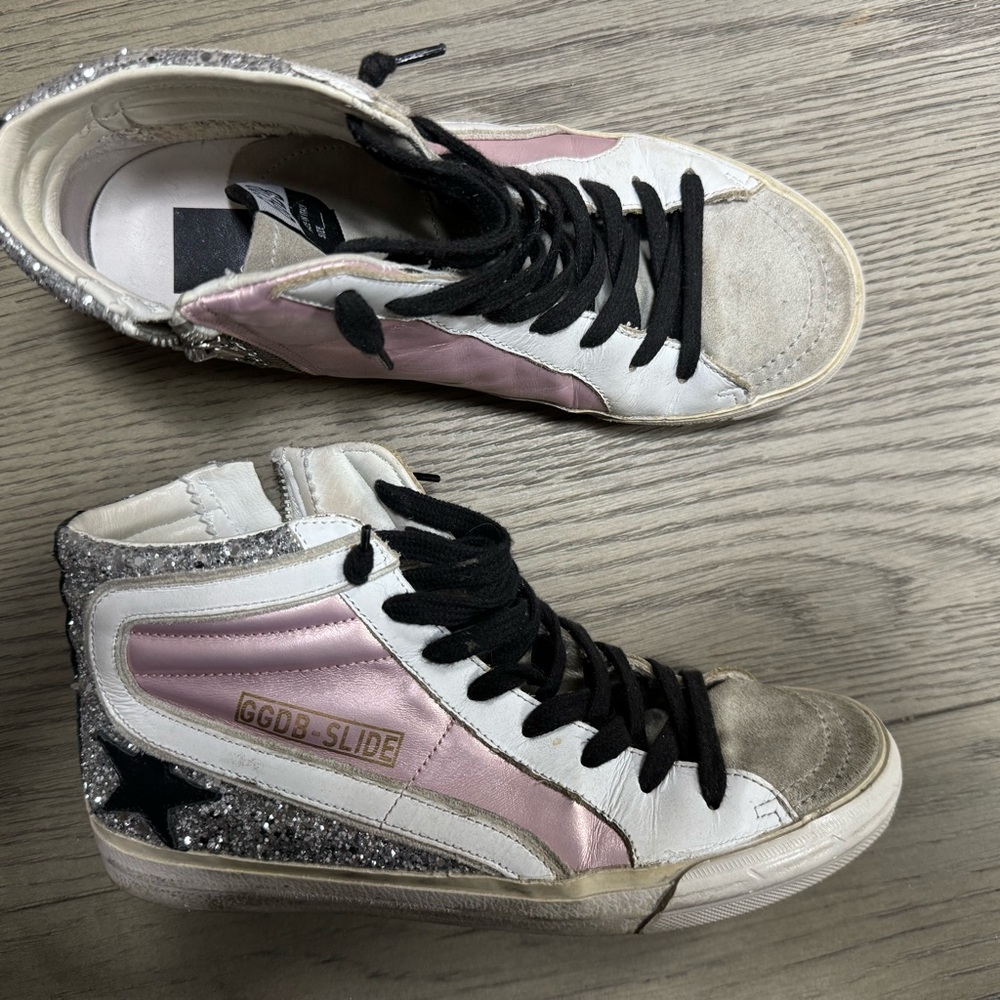 Golden Goose Slide High Top Sneaker